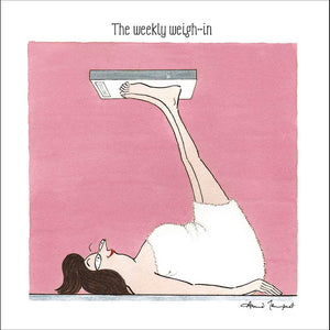 Woodmansterne Tottering By Gently The Weekly Weigh In Card