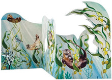 Load image into Gallery viewer, Cinnamon Aitch ‘Alice’s Garden’ Seals &amp; Otters Card

