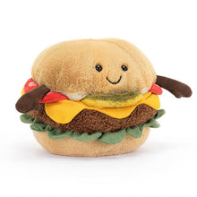 Load image into Gallery viewer, Jellycat Amuseable Burger Soft Toy

