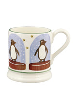 Load image into Gallery viewer, Emma Bridgewater Penguin Snow Globe 1/2 Pint Mug

