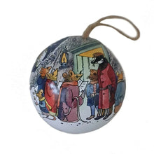 Load image into Gallery viewer, Emma Bridgewater Winter Scene Tin Christmas Bauble
