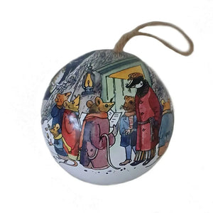 Emma Bridgewater Winter Scene Tin Christmas Bauble