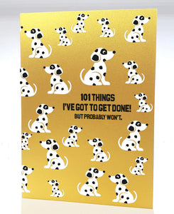 Counting Stars 101 Things to get done! But probably won't Notebook