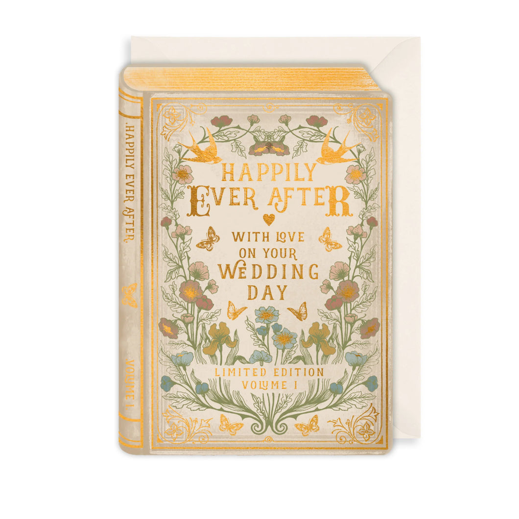 The Art File ‘Storybook’ Happily Ever After Wedding Card