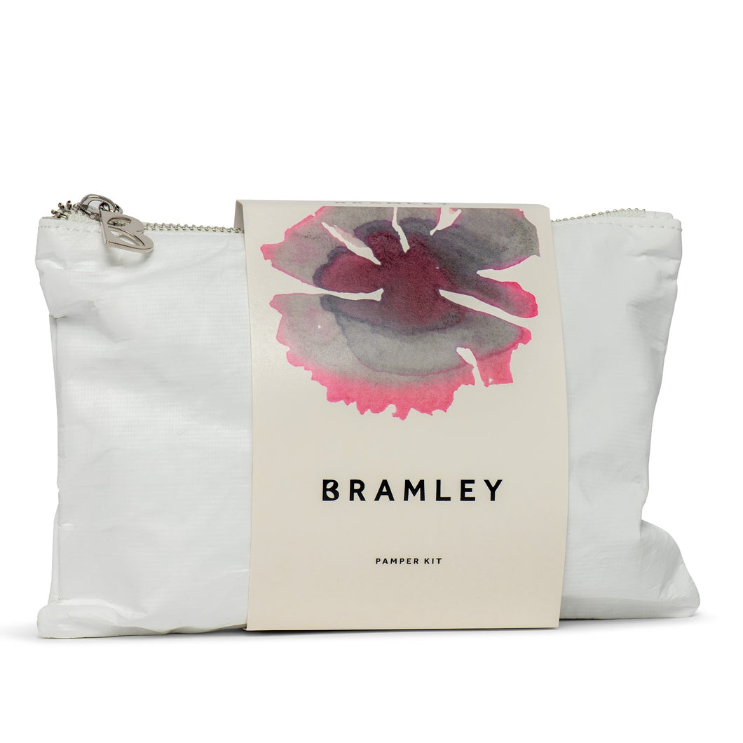 Bramley Pamper Kit Contains Soothing Bath, Body & Shower Oil 30ml, Mini Calm Balm 15g, Mini Sleep Spray 3ml, Bubble Bath 100ml, Body Lotion 50ml