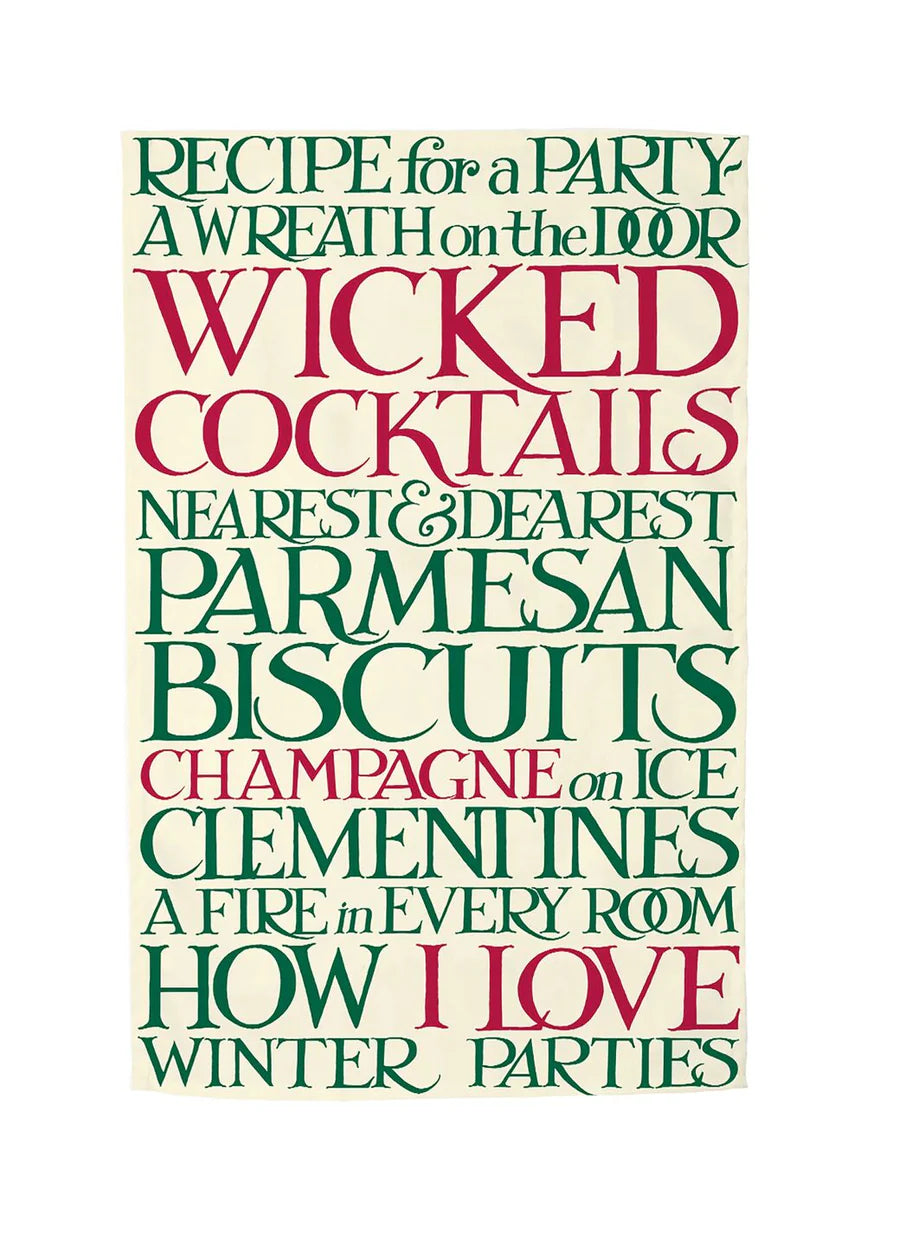 Emma Bridgewater Christmas Toast Tea Towel