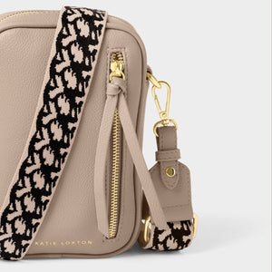 Katie Loxton Hallie Small Crossbody Bag / Light Taupe