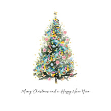 Load image into Gallery viewer, Five Dollar Shake Always Believe Merry Christmas and a Happy New Year (Tree) Card
