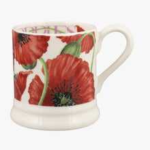 Load image into Gallery viewer, Emma Bridgewater Red Poppy 1/2 Pint Mug
