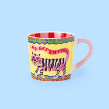 Load image into Gallery viewer, Eleanor Bowmer Go Get Em’ Tiger Mug
