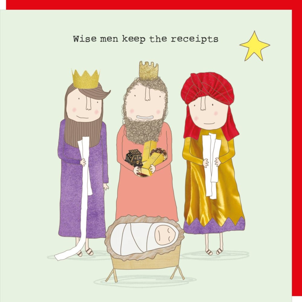 Rosie Made A Thing Wise Men Receipts Christmas Card