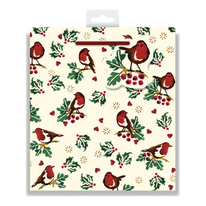 Emma Bridgewater Little Robin Medium Gift Bag