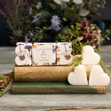Load image into Gallery viewer, Toasted Crumpet The Regency Gardens Mini Moments Boxed Trio of Heart Soaps
