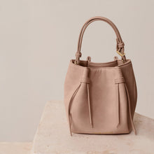 Load image into Gallery viewer, Katie Loxton Celina Mini Suedette Bucket Bag / Faded Rose
