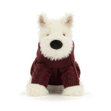 Load image into Gallery viewer, Jellycat Munro Scottie Dog ‘Winter Jumper’ Soft Toy
