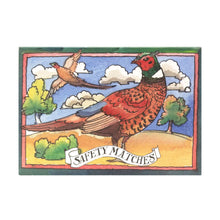 Load image into Gallery viewer, The Matchbox Maker Boxed Safety Matches / A Pheasant Illustrated By Matthew Rice
