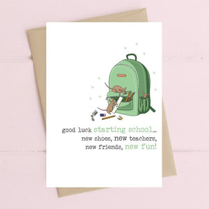 Dandelion Designs Starting school... new teachers, new friends, new fun Card