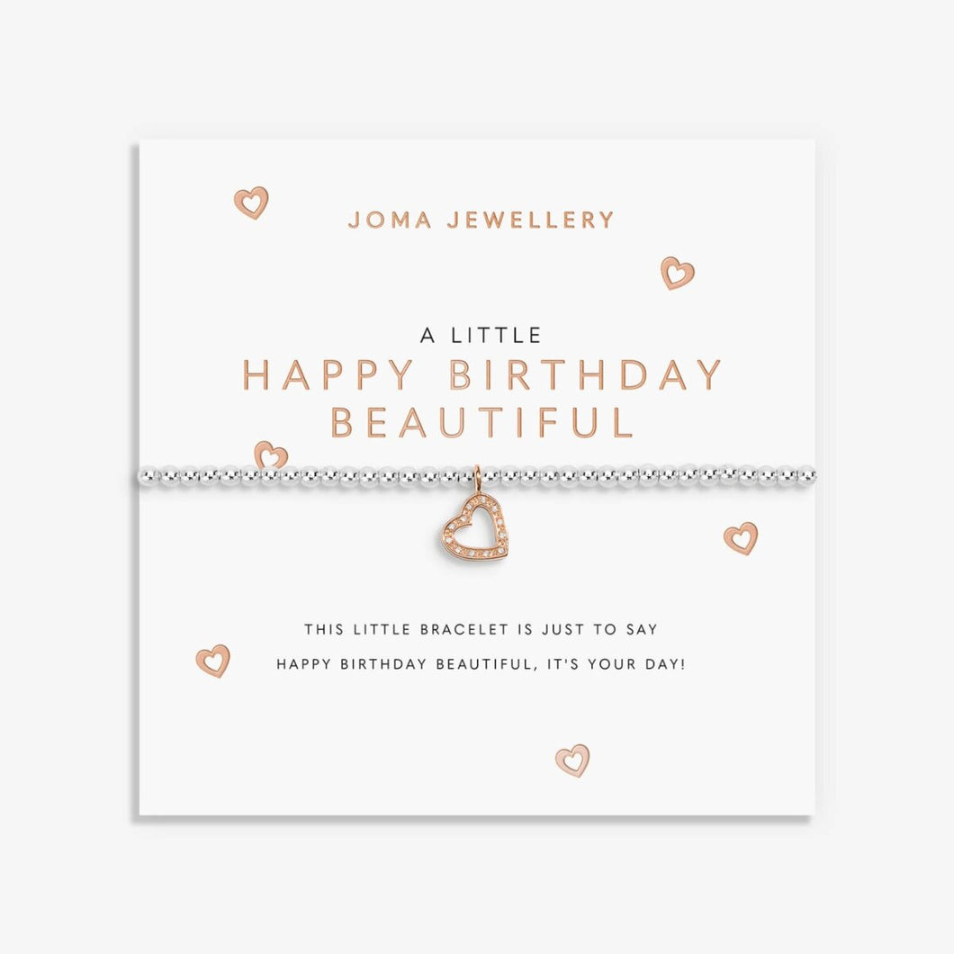 Joma A Little 'Happy Birthday Beautiful' Bracelet