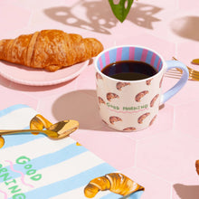 Load image into Gallery viewer, Eleanor Bowmer Good Morning Croissant Mug
