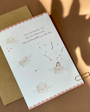 Load image into Gallery viewer, Little Roglets You Deserve To Be Celebrated Card
