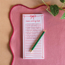 Load image into Gallery viewer, Good Tuesday To Do List Pad / Never Ending
