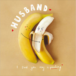 Woodmansterne A-Peeling Husband Birthday Card