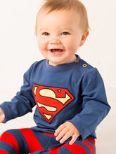Load image into Gallery viewer, Blade &amp; Rose x Superman™ Saves the Day Top / 0-5 Years
