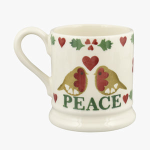 Emma Bridgewater Christmas Joy Set Of 2 1/2 Pint Mugs