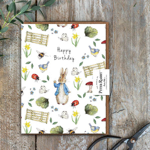 Toasted Crumpet Peter Rabbit & Friends Happy Birthday (Peter Rabbit) Card
