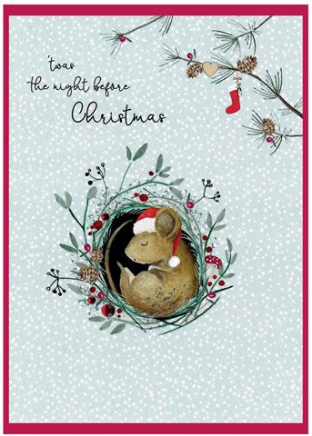 Cinnamon Aitch Christmas Card ‘Twas The Night Before Christmas