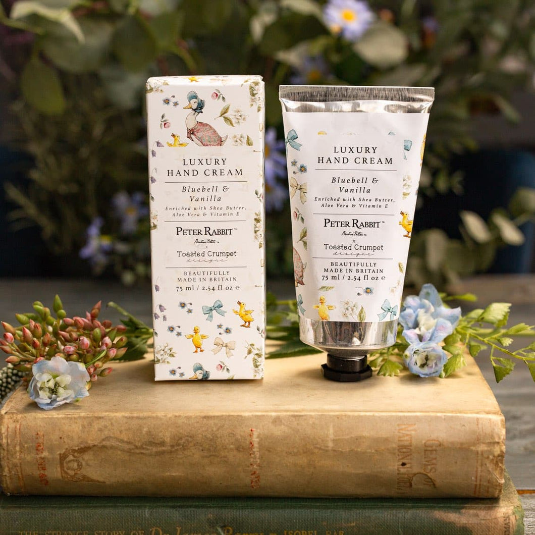 Toasted Crumpet Peter Rabbit & Friends Jemima “Bluebell & Vanilla” Luxury Hand Cream