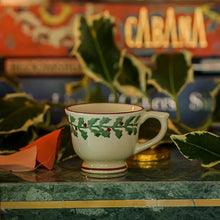 Load image into Gallery viewer, Emma Bridgewater Tiny Holly Tiny Teacup Decoration Boxed
