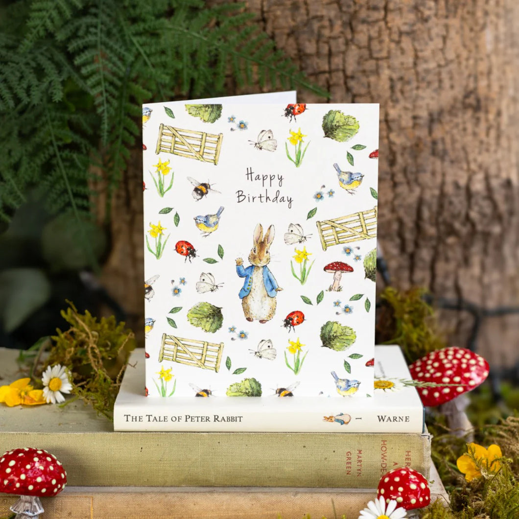 Toasted Crumpet Peter Rabbit & Friends Happy Birthday (Peter Rabbit) Card