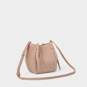 Katie Loxton Celina Mini Suedette Bucket Bag / Faded Rose