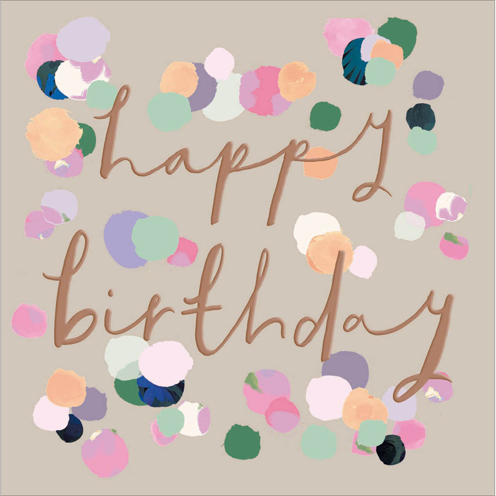 Stephanie Dyment Colour Splash Birthday Card