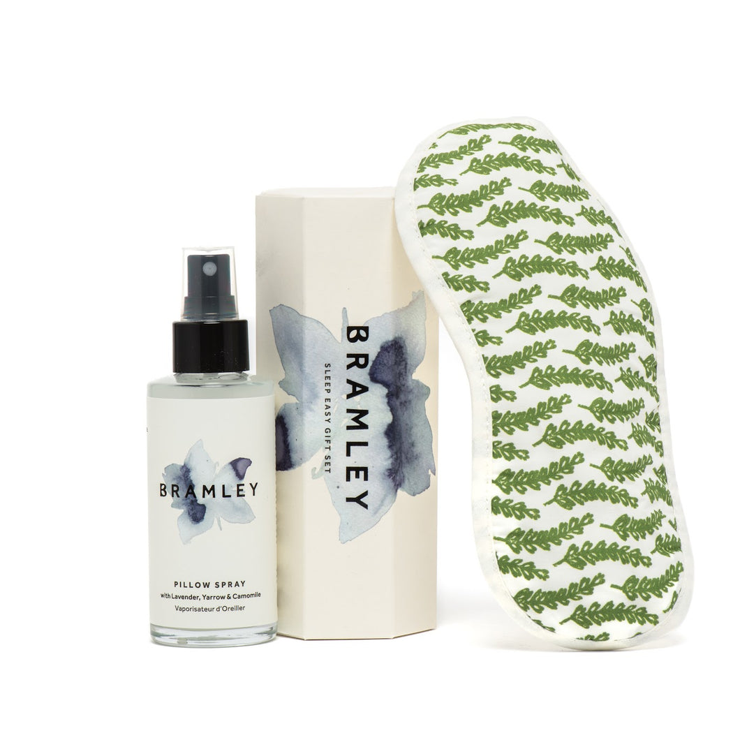 Bramley Sleep Easy Gift Set With Pillow Spray & Molly Mahon X Bramley Eye Mask
