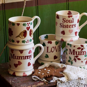 Emma Bridgewater Folk Rosehip Mum 1/2 Pint Mug