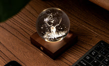 Load image into Gallery viewer, Ginkgo Design Amber Crystal Light / Stag
