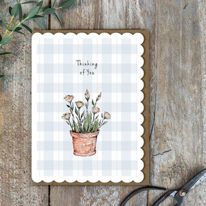 Toasted Crumpet Western Wildflowers Thinking Of You Card