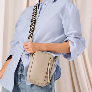 Katie Loxton Hallie Small Crossbody Bag / Light Taupe