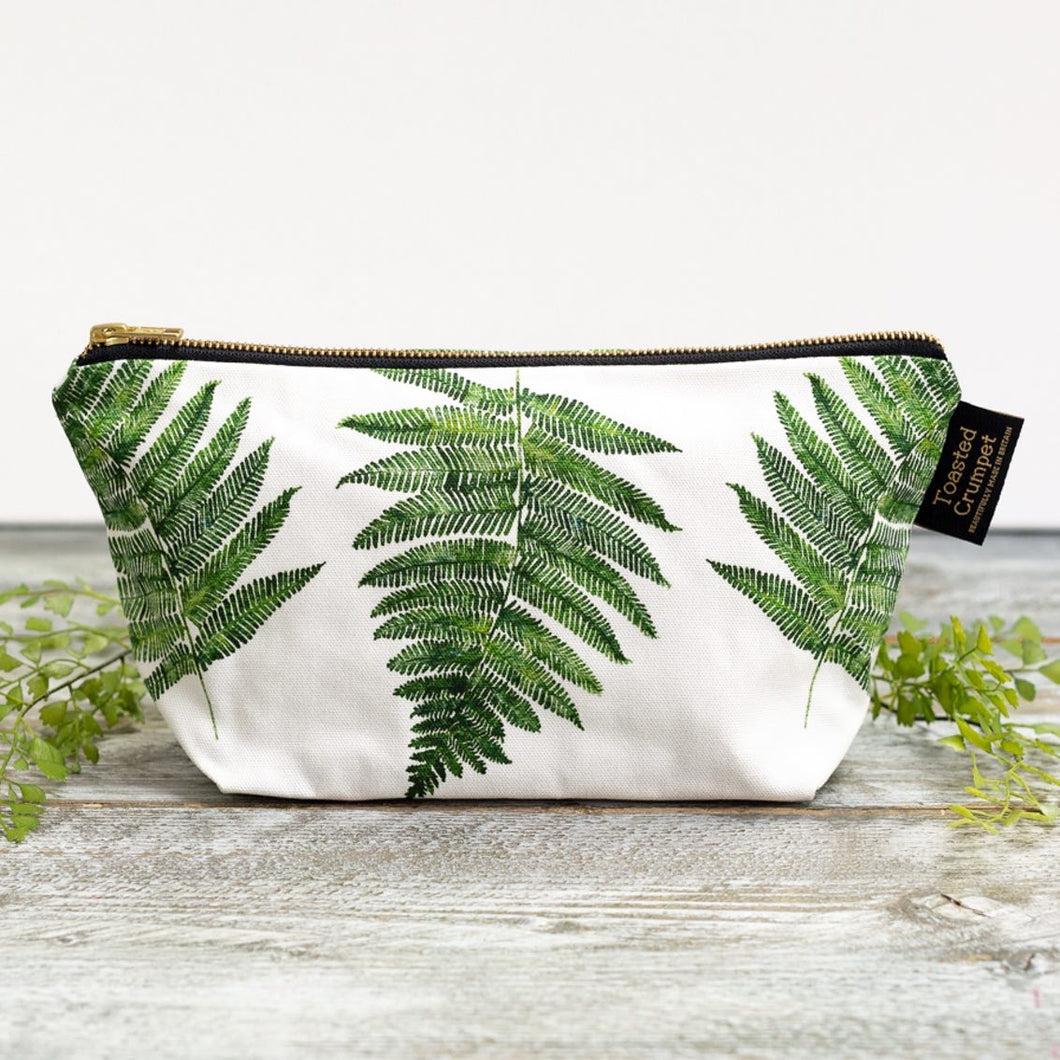 Toasted Crumpet Fern Pure Wash Bag