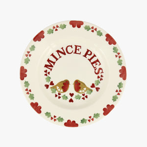 Emma Bridgewater Christmas Joy Mince Pies 8 1/2” Plate