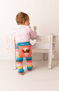 Blade & Rose Bonnie Highland Cow Leggings / 0-2 Years