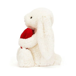 Jellycat Bashful Red Love Heart Bunny Soft Toy