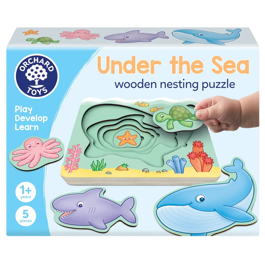 Orchard Toys Under The Sea Wooden Nesting Puzzle