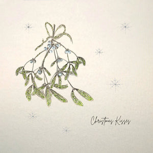 Five Dollar Shake ‘Fleur De Noel’ Christmas Card Christmas Kisses