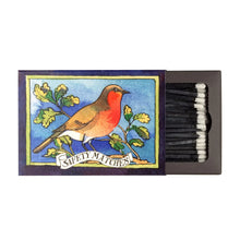Load image into Gallery viewer, The Matchbox Maker Boxed Safety Matches / The Robin Illustrated By Matthew Rice
