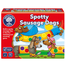 Load image into Gallery viewer, Orchard Toys Spotty Sausage Dogs Game
