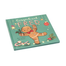 Load image into Gallery viewer, Jellycat Gingerbread Fred Book
