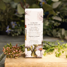 Load image into Gallery viewer, Toasted Crumpet Sparkling Elderflower &amp; Grape Presse Luxury Hand Cream
